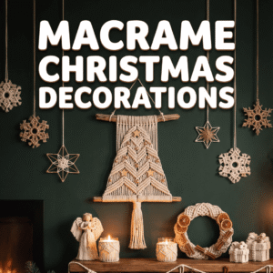 Macrame Xmas Decorations